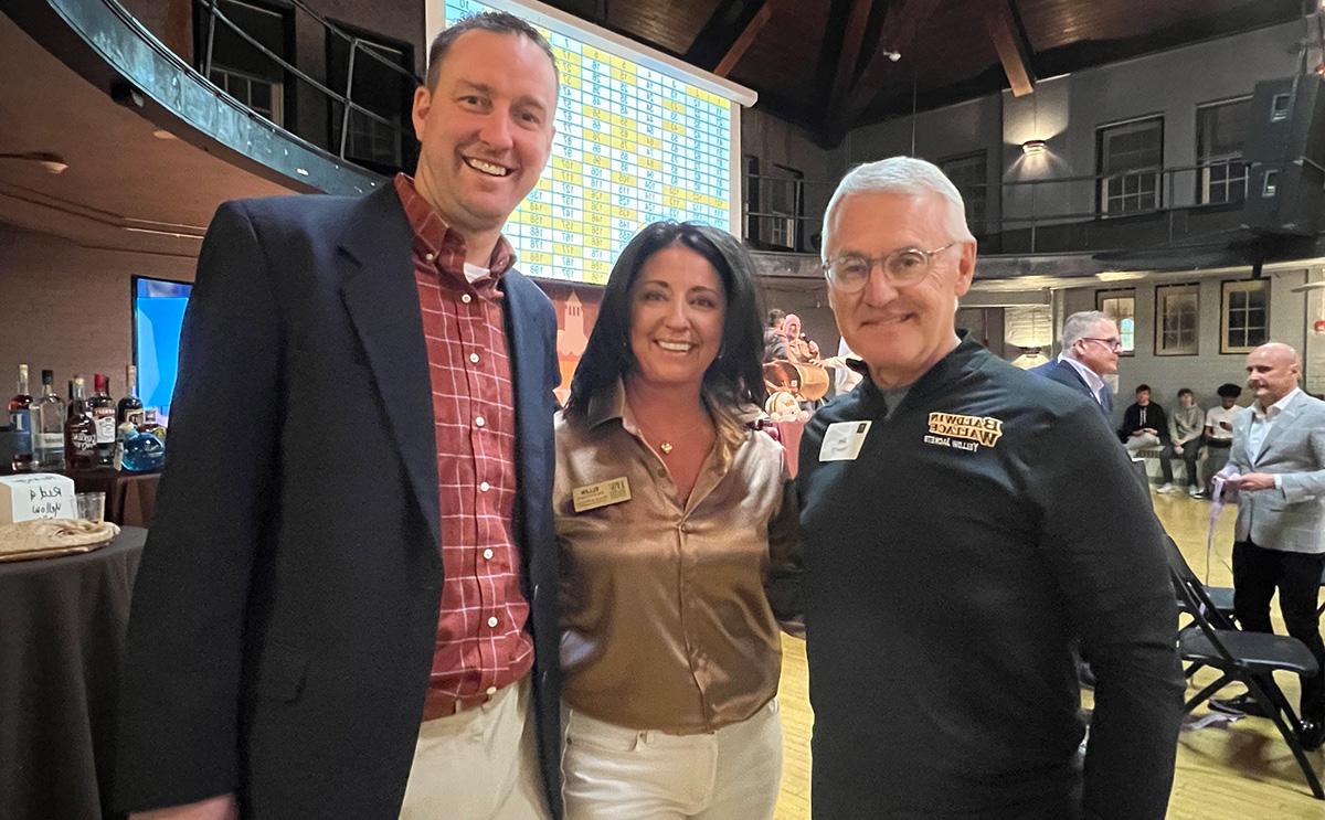 Jim Tressel, Ellen Zegarra, Steve Thompson